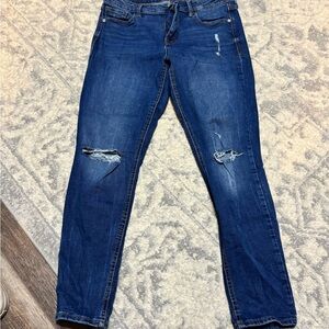 Old Navy Women's Blue Skinny Jeans